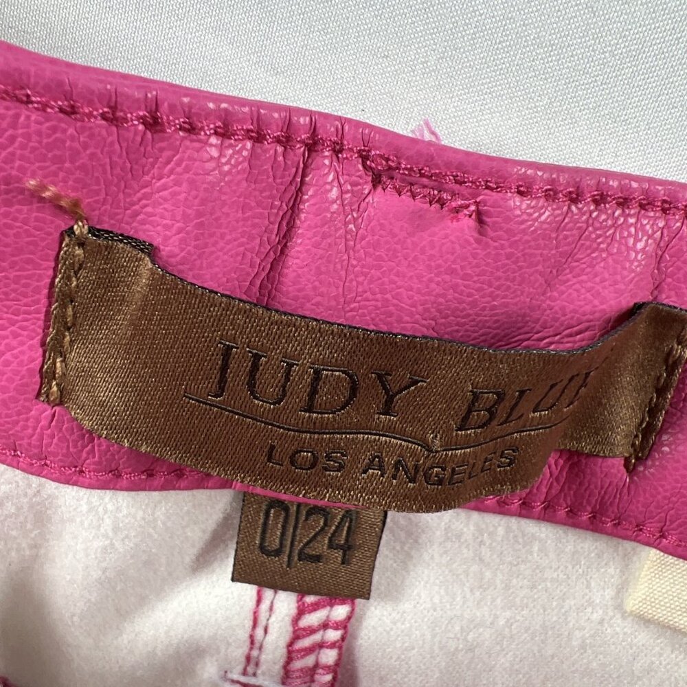 Judy Blue Fuchsia Wide Leg Pant - Picture 3 of 8